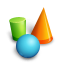 3D Icon, 3D,Designer,System
