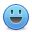 Smiley Blue Icon, Smiley Blue,Developpers,System,