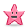 Smiley Star Pink Icon, Smiley Star Pink,Developpers,System,