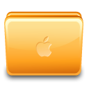 Folder apple close Icon, Folder apple close,Eicodesign,System