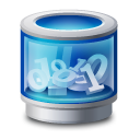 Recycle bin full Icon, Recycle bin full,Eicodesign,System
