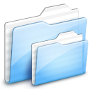 Ekisho Deep Ocean Folders Icon, Ekisho Deep Ocean Folders,Ekisho Deep Ocean,System