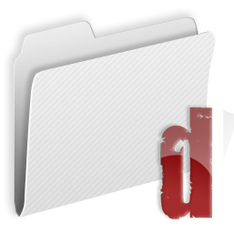 Folder d Icon, Folder d,Everything Audio Set Vol.1,System,http://Beaters.deviantart.com/art/Everything-Audio-Set-Vol-1-34759231