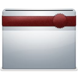 1 Folder Ribbon Icon, 1 Folder Ribbon,Exempli Gratia,System,http://apathae.deviantart.com/art/Exempli-Gratia-65871224