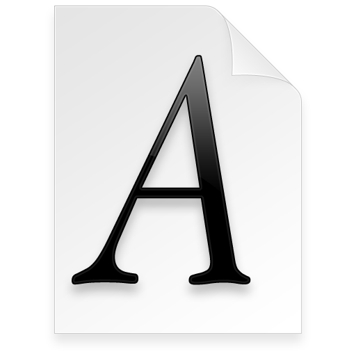 Font Icon, Font,Files and Folders,System,http://GlossII.deviantart.com/art/Files-and-Folders-71564869
