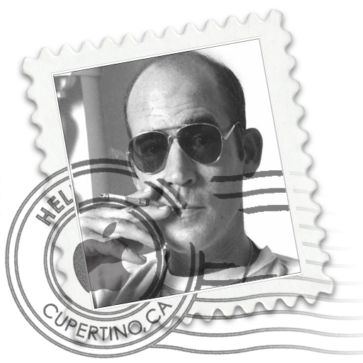 Hunter S. Thompson Mai Icon, Hunter S. Thompson Mai,Files and Folders,System,http://GlossII.deviantart.com/art/Files-and-Folders-71564869