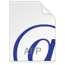 Internet Location AFP Icon, Internet Location AFP,Files and Folders,System,http://GlossII.deviantart.com/art/Files-and-Folders-71564869