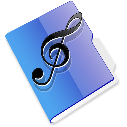 Music Icon, Music,Files and Folders,System,http://GlossII.deviantart.com/art/Files-and-Folders-71564869