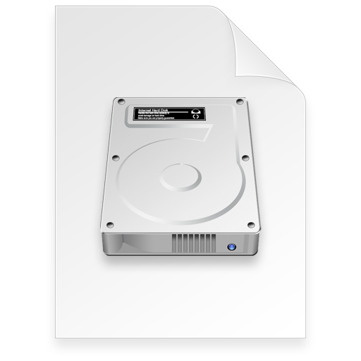 disk image Document light Icon, disk image Document light,Files and Folders,System,http://GlossII.deviantart.com/art/Files-and-Folders-71564869