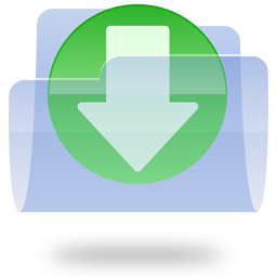 Downloads Folder Icon, Downloads Folder,Float,System,