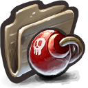 Currupt Files Icon, Currupt Files,G.A.N.T,System,http://mattahan.deviantart.com/art/G-A-N-T-3035321