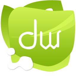 Dreamweaver Icon, Dreamweaver,GAIA 2008,System,http://naalo.deviantart.com/art/GAIA-2008-Icons-99581034