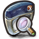 Magnifier Icon, Magnifier,GANT 2,System,http://mattahan.deviantart.com/art/GANT-2-4896281