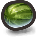 Watermelon Icon, Watermelon,GANT 2,System,http://mattahan.deviantart.com/art/GANT-2-4896281