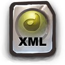 XML Icon, XML,GANT 2,System,http://mattahan.deviantart.com/art/GANT-2-4896281