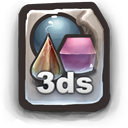 3DS Icon, 3DS,GANT 3,System,http://mattahan.deviantart.com/art/GANT-3-15364715