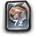 7z Icon, 7z,GANT 3,System,http://mattahan.deviantart.com/art/GANT-3-15364715