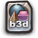 B3D Icon, B3D,GANT 3,System,http://mattahan.deviantart.com/art/GANT-3-15364715