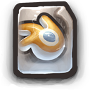 Blender File Icon, Blender File,GANT 3,System,http://mattahan.deviantart.com/art/GANT-3-15364715