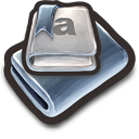 Books About Letters Icon, Books About Letters,GANT 3,System,http://mattahan.deviantart.com/art/GANT-3-15364715