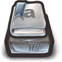 Books with bookmarks...tar tar tar Icon, Books with bookmarks...tar tar tar,GANT 3,System,http://mattahan.deviantart.com/art/GANT-3-15364715