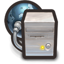 Connected Server Icon, Connected Server,GANT 3,System,http://mattahan.deviantart.com/art/GANT-3-15364715