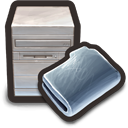 File Server Icon, File Server,GANT 3,System,http://mattahan.deviantart.com/art/GANT-3-15364715