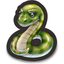 Giant Worms Icon, Giant Worms,GANT 3,System,http://mattahan.deviantart.com/art/GANT-3-15364715