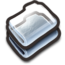 Glass Folders Icon, Glass Folders,GANT 3,System,http://mattahan.deviantart.com/art/GANT-3-15364715