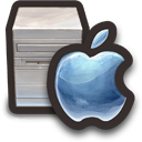 Mac Server Icon, Mac Server,GANT 3,System,http://mattahan.deviantart.com/art/GANT-3-15364715