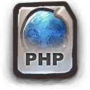 PHP Icon, PHP,GANT 3,System,http://mattahan.deviantart.com/art/GANT-3-15364715