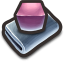 Purple Cubes Icon, Purple Cubes,GANT 3,System,http://mattahan.deviantart.com/art/GANT-3-15364715