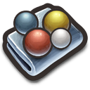 Random Spheres Icon, Random Spheres,GANT 3,System,http://mattahan.deviantart.com/art/GANT-3-15364715