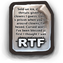 Rich Text Format Icon, Rich Text Format,GANT 3,System,http://mattahan.deviantart.com/art/GANT-3-15364715