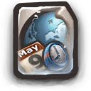Timezone Icon, Timezone,GANT 3,System,http://mattahan.deviantart.com/art/GANT-3-15364715