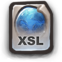 XSL Icon, XSL,GANT 3,System,http://mattahan.deviantart.com/art/GANT-3-15364715