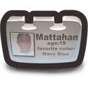 vCard Icon, vCard,GANT 3,System,http://mattahan.deviantart.com/art/GANT-3-15364715