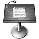 Keynote Icon, Keynote,Grey Days,System,http://Dizaztor.deviantart.com/art/Grey-Days-icon-set-66418621