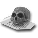 iSerial Reader Icon, iSerial Reader,Grey Days,System,http://Dizaztor.deviantart.com/art/Grey-Days-icon-set-66418621