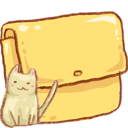 Hp folder cat Icon, Hp folder cat,Harmonia Pastelis,System