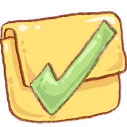 Hp folder finished Icon, Hp folder finished,Harmonia Pastelis,System