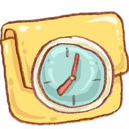 Hp folder in progress Icon, Hp folder in progress,Harmonia Pastelis,System