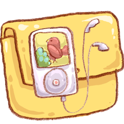Hp folder music 3 Icon, Hp folder music 3,Harmonia Pastelis,System