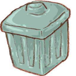 Hp junkbucket Icon, Hp junkbucket,Harmonia Pastelis,System