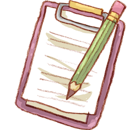 Hp notepad pencil Icon, Hp notepad pencil,Harmonia Pastelis,System