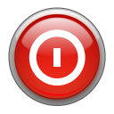 Aqua Shutdown Icon, Aqua Shutdown,I Like Buttons,System