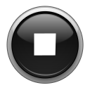Aqua Stop Icon, Aqua Stop,I Like Buttons,System