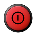 NN Shutdown Icon, NN Shutdown,I Like Buttons,System