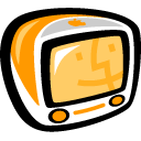 Tangerine Icon, Tangerine,Iconfactory 100th Set,System,