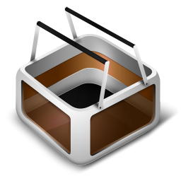 Cart Orange Icon, Cart Orange,Iconfinder,System